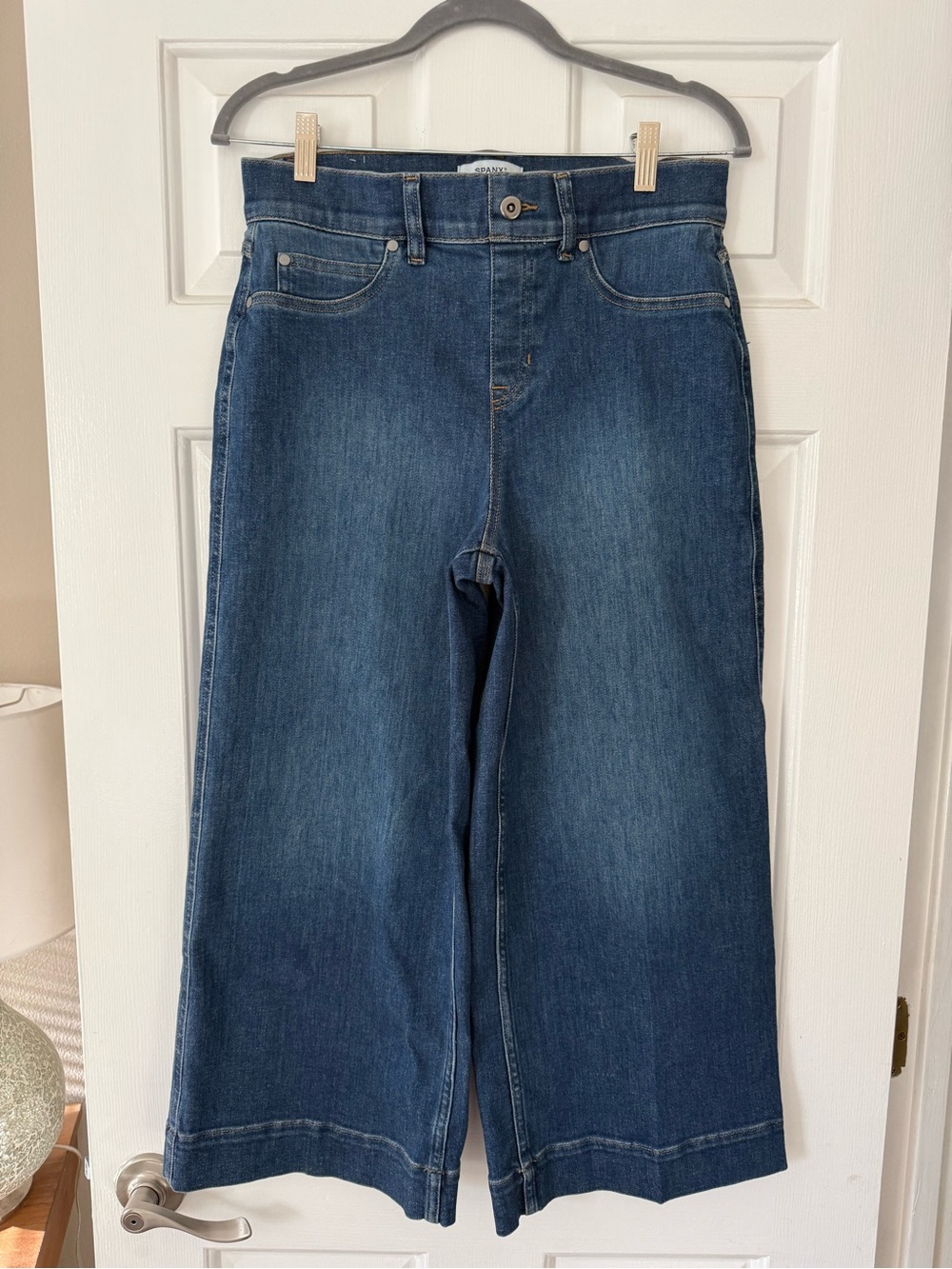 SPANXshape Original EveryWear Cropped Wide Leg Jeans